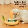 Multifunctional Electric Cat Toy Self Rotating Self Rotating Teaser Cat Feather Teaser Reusable Sturdy Design Kitten Playing Toy