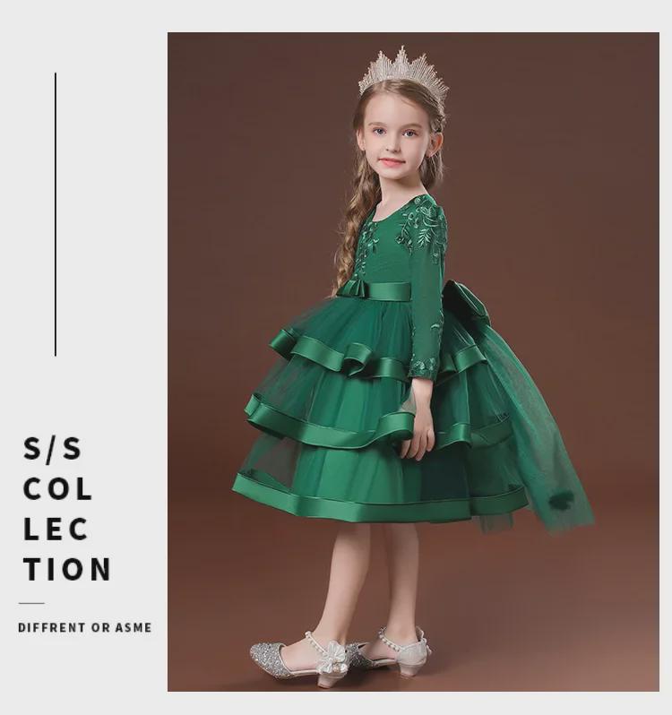 Платье-пачка принцессы для девочек международного класса - наряд для подиума и сцены