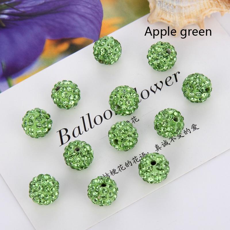 Диско круглые шармы оптом 20 шт 8/10 мм ожерелье браслет DIY для космоса свободные бусины ювелирные изделия изготовление кристаллов