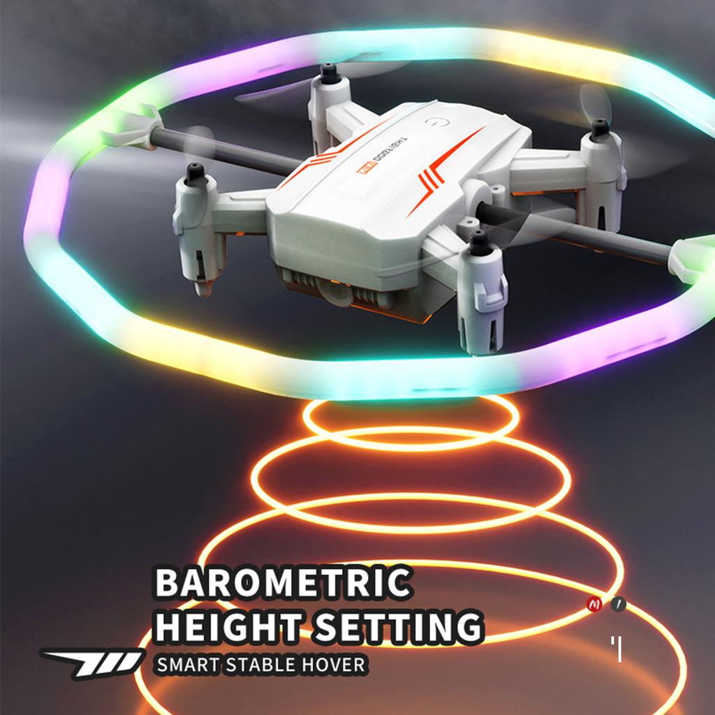 Mini Drone for Kids and Beginners, 2.4Ghz Remote Control Drone with Pressure Altitude Hold, LED