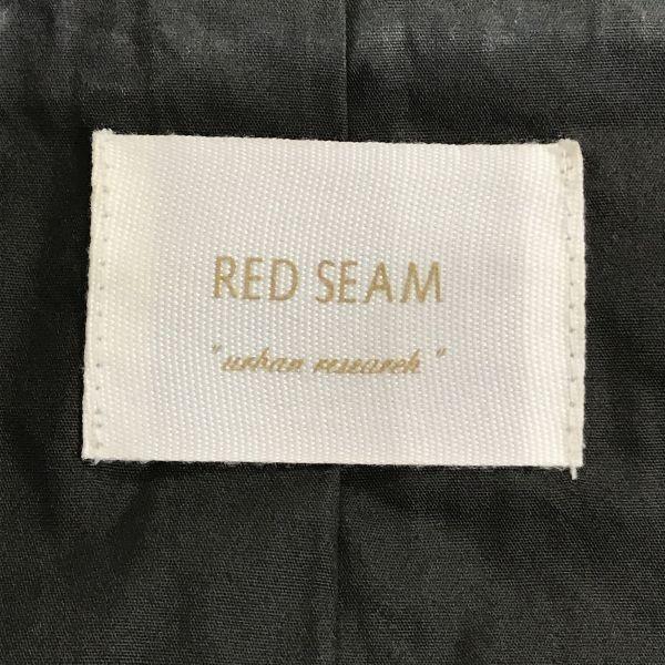 Куртка из овчины и кожи ягненка Urban Research с красной строчкой / Женская / F / Черная / Короткая длина(ИСПОЛЬЗОВАЛ)