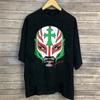 Новая черная хлопковая футболка унисекс Rey Mysterio 90-х