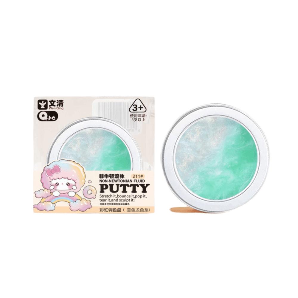Transparent Non-newtonian Liquid Clay Toys Crystal Clear Crystal Bouncy Slime Toy Sensory Toy
