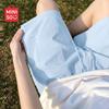 MINISO Женские шорты-бермуды с широкими штанинами из ледяного шелка 2026