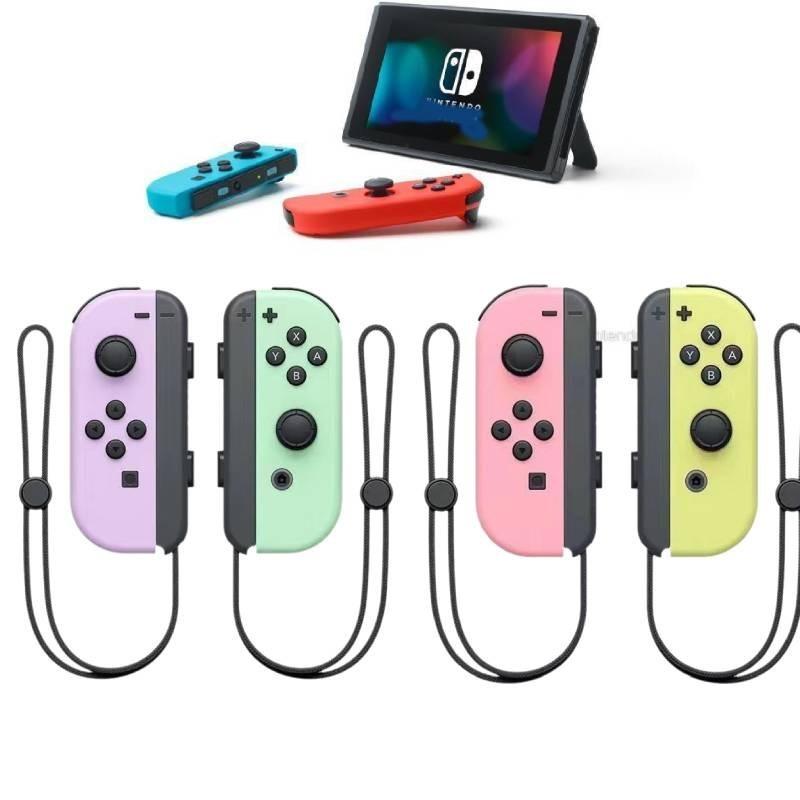 Vibrant Pink Green Joycon Controller For Switch With Type-c Compatibility