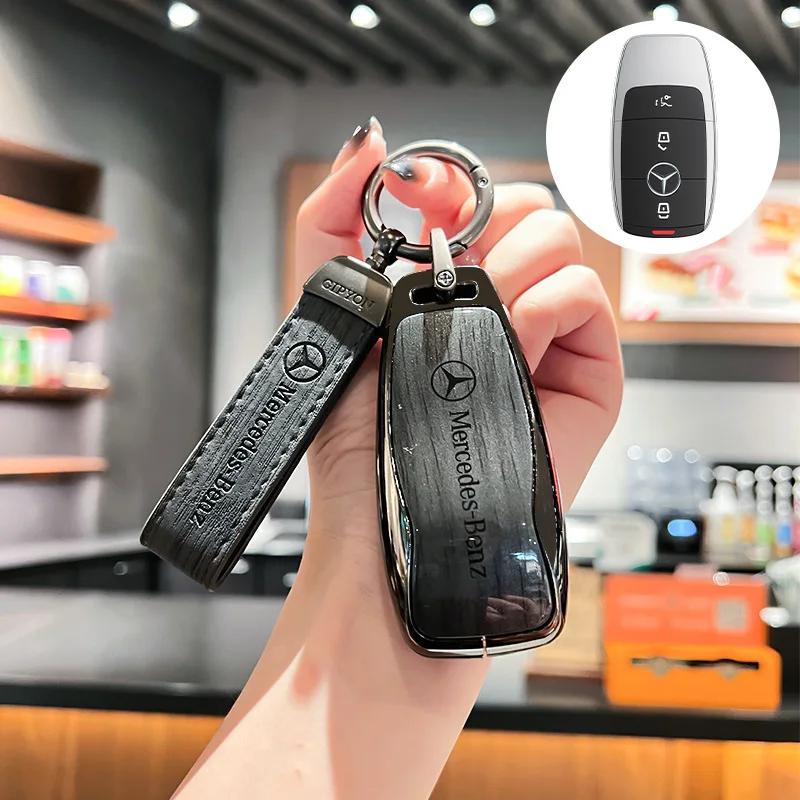 RPO5 Car Remote Key Case Cover For Mercedes Benz A C E S G Class GLC CLE CLA GLB GLS W177 W205 W213 W222 X167 AMG