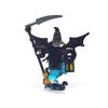 Assembling Dolls Small Particles Cemetery Building Block Halloween Skeleton Ghost Grim Reaper Scene Toy