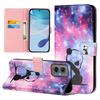 Милый животный чехол-книжка из кожи с пандой для Motorola Moto G86 Power G86 G56 G06 G85 G75 G55 G45 G35 G15 Power G15 G05 E40 E30