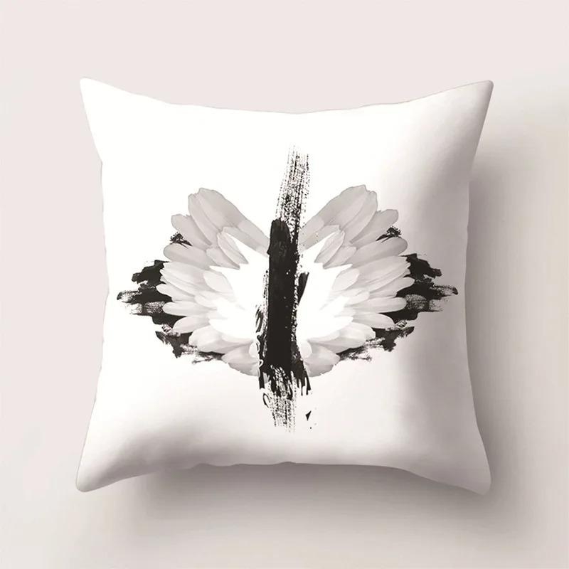Colorful Butterfly Pillowcase Car Ornaments Office Living Room Sofa Home Pillowcase