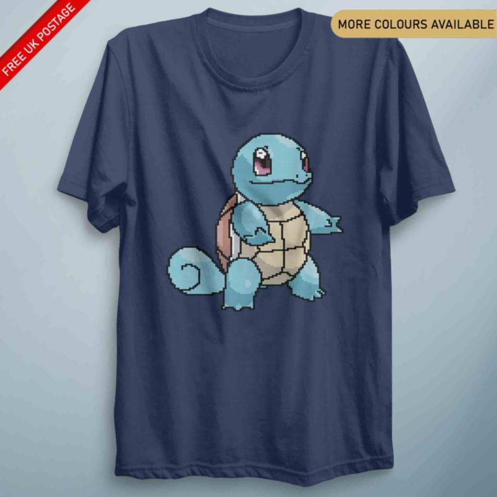 Squirtixel Anime T Shirt Adults Kids Unisexga Top Pixel Shirt Birthday Anime Gift
