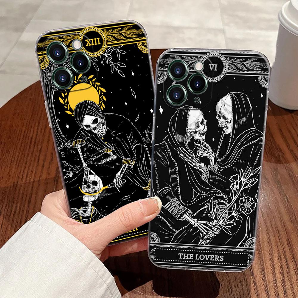 Le Tarot Egyptien de Dusserre Art Case For Apple iPhone 18 17 16 15 14 13 12 11 Pro Max 16 Plus 16E 17Air 17Pro Phone Cover Funda
