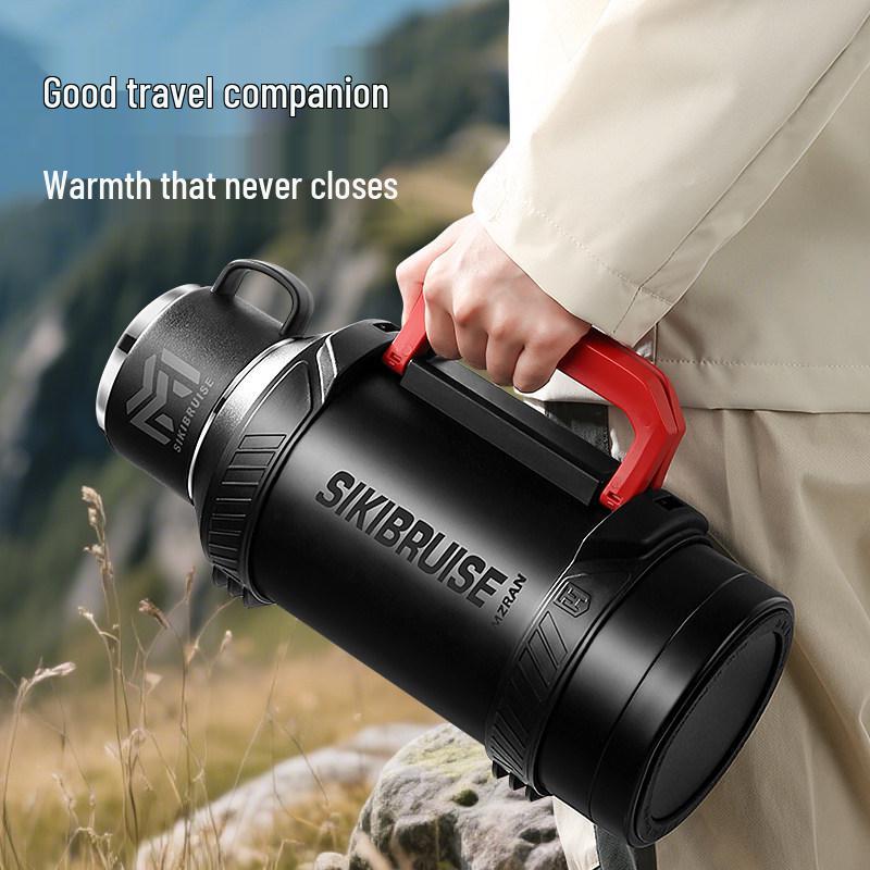 Large Capacity Stainless Steel Insulated Thermos Flask for Outdoor Travel