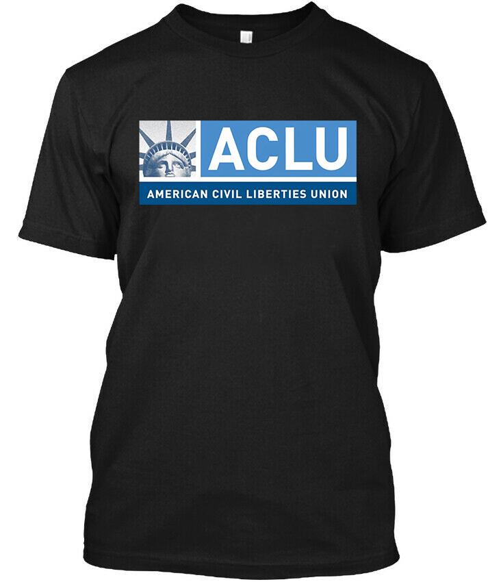 NWT American Civil Liberties Union ACLU Organization Art Logo T-Shirt Mens Womens Tees Top Tops Tee Size S-4XL