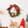 Charming Holiday Decor Bow Pinecone Lemon Berry Wreath For Festive Home Styling