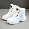 Women's Ankle Boots for Winter Comfort, Soft Soled High Top Shoes, Sports Shoes, Wear-resistant Casual Shoes, Plus Size 42