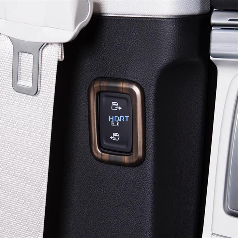 Car Peach Wood Interior Sticker Gear Shift Window Control Panel Air Vent Outlet Cover For Buick GL8 Avenir Luxury PHEV 2024 +