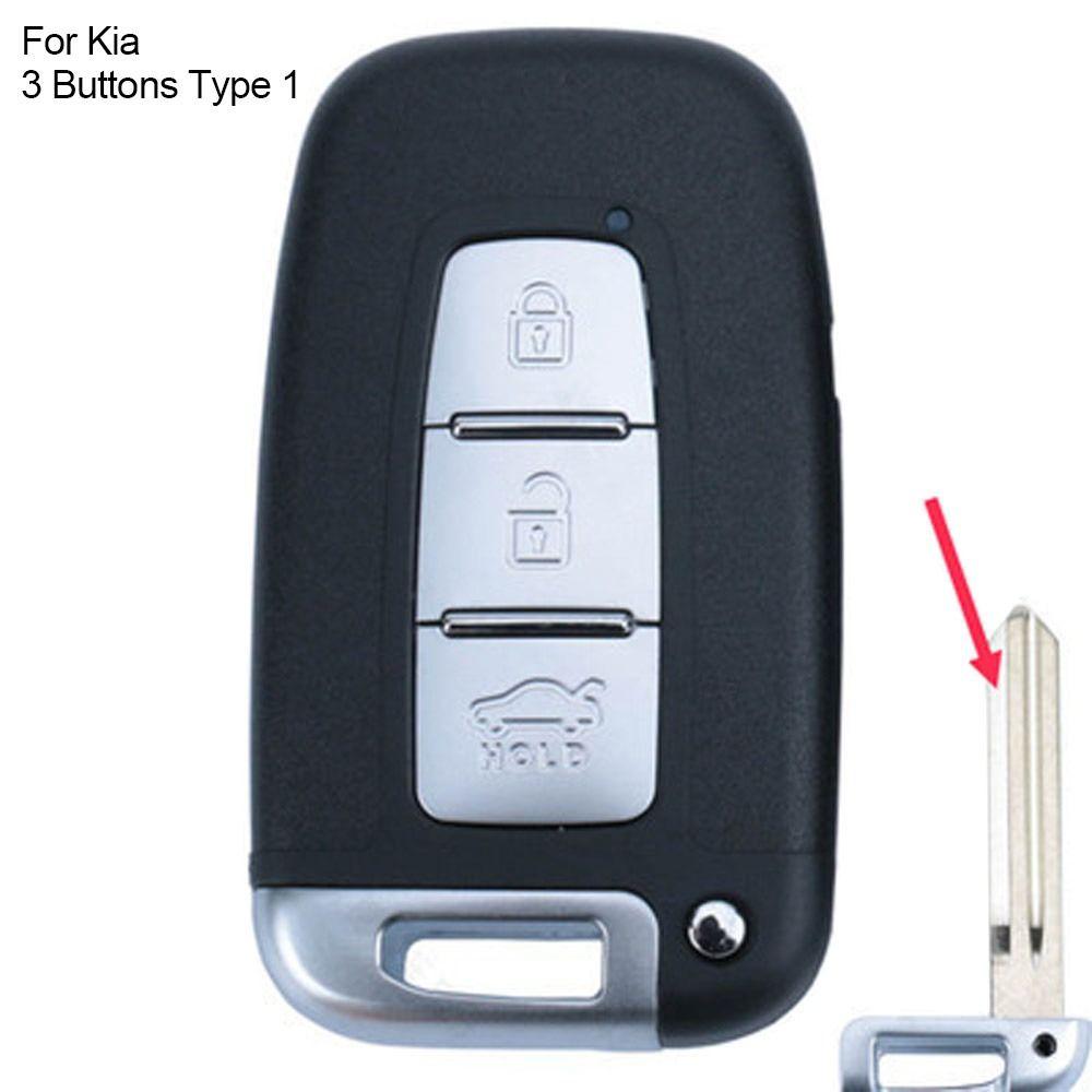 Корпус ключа-брелока ABS Бесключевой доступ Корпус ключа автомобиля для Hyundai IX35 для Kia K2 K5 Sportage Forte Автомобиль