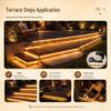 Outdoor Waterproof Solar COB Light Strip for Yard, Fence, and Camping