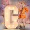 91.5CM Size Giant Letter Led Light Led Light Light Up Letters Light Frame Box  Baby Shower