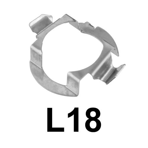 2 шт. H7 светодиодный адаптер для фар H1 H7 цоколь лампы фиксатор зажимы держатель автомобильная розетка база для Ford VW BMW Honda