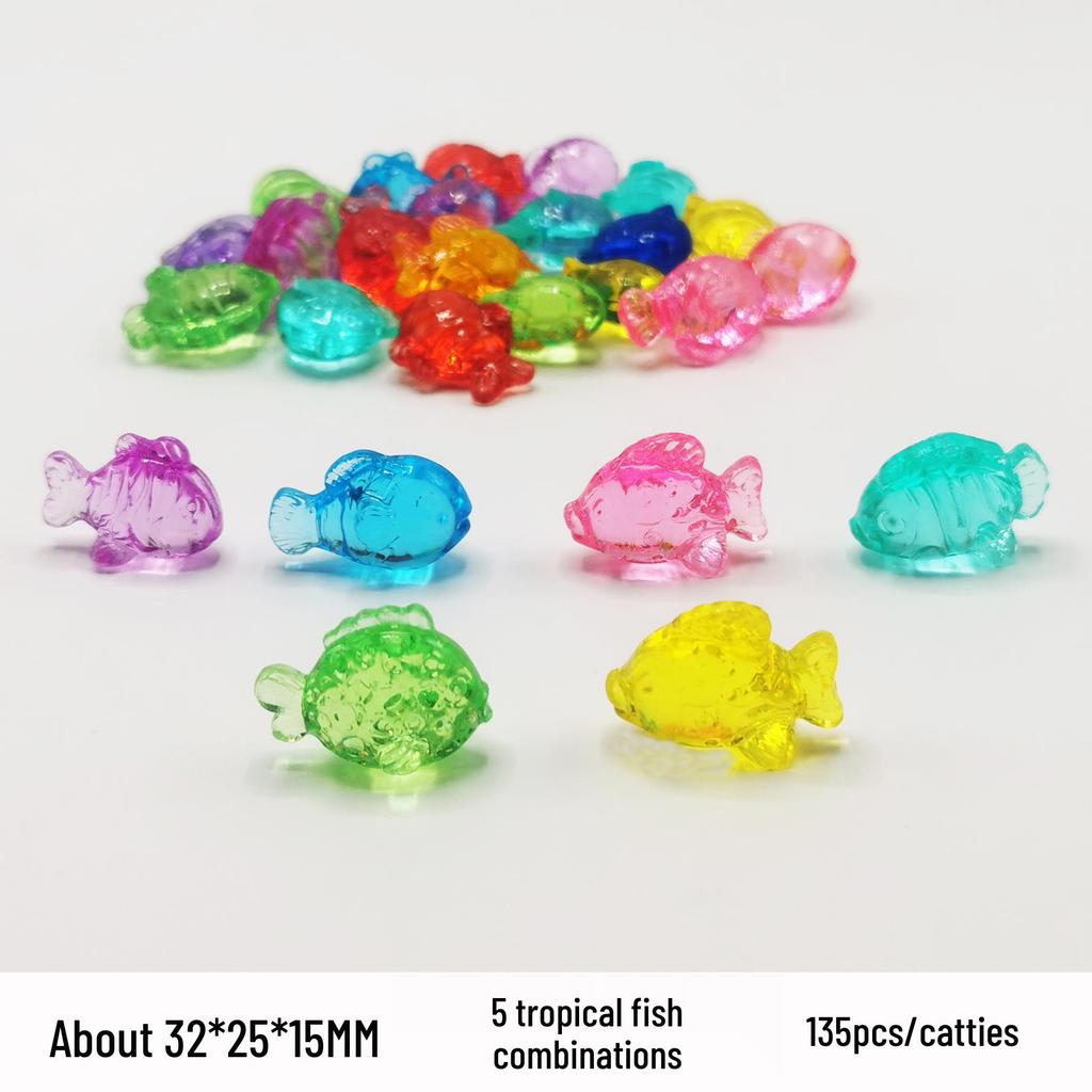 Colorful Mini Acrylic Milk Bottle Cartoon Ornaments - Cute Handmade DIY Decorative Accessories