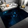 Water Droplet Pattern Rug Abstract Creative Art Carpet Living Room Bathroom Floor Mat Yoga Mats Bedroom Home Decor Doormat