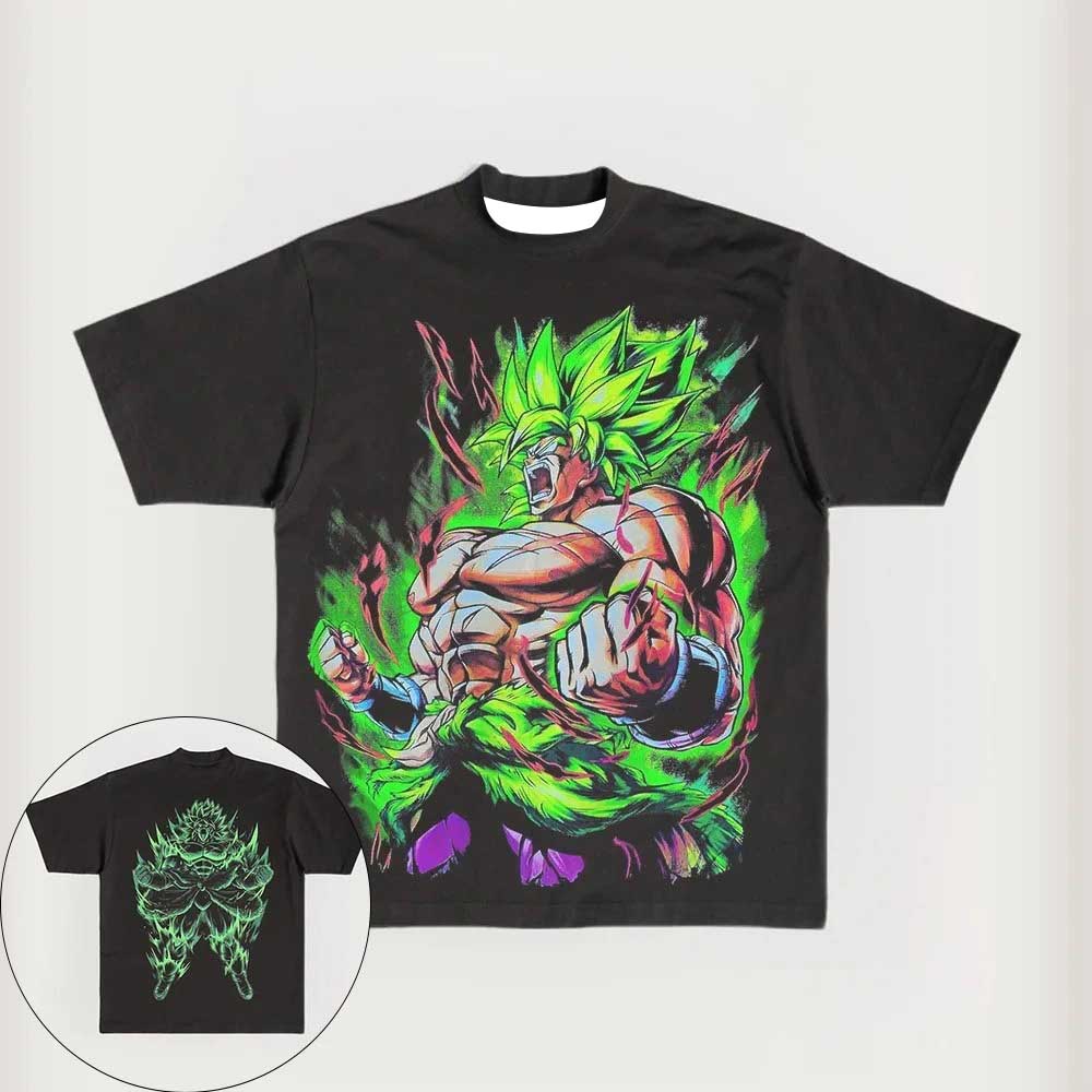 2026 Новая Горячая Распродажа Модная Футболка Dragon Ball Z Super Saiyan Son Goku Мужская Свободного Покроя Уличный Парень Летняя Повседневная Аниме Топ