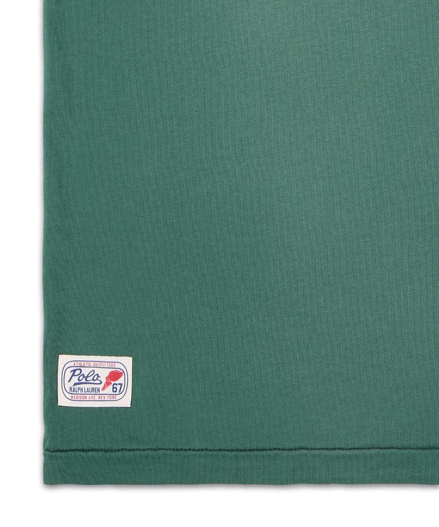 POLO RALPH LAUREN Классический крой Футболка из джерси с логотипом - Зеленый