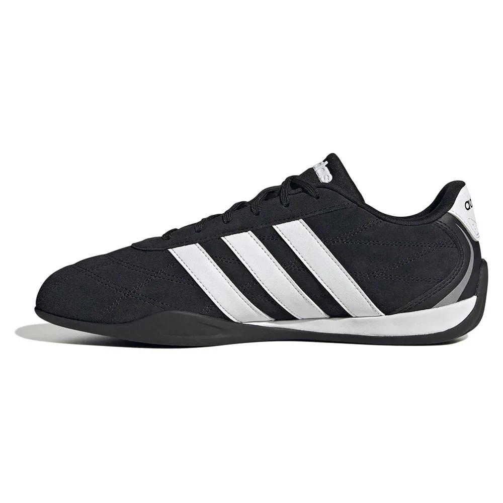 Adidas groundpulse sneakers leather synthetic Black/White/Silver