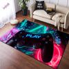 Gamepad Carpet Street Art Color Game Pattern Area Carpet Children Crawling Carpet Living Room Family Game Decorative Carpet Pad