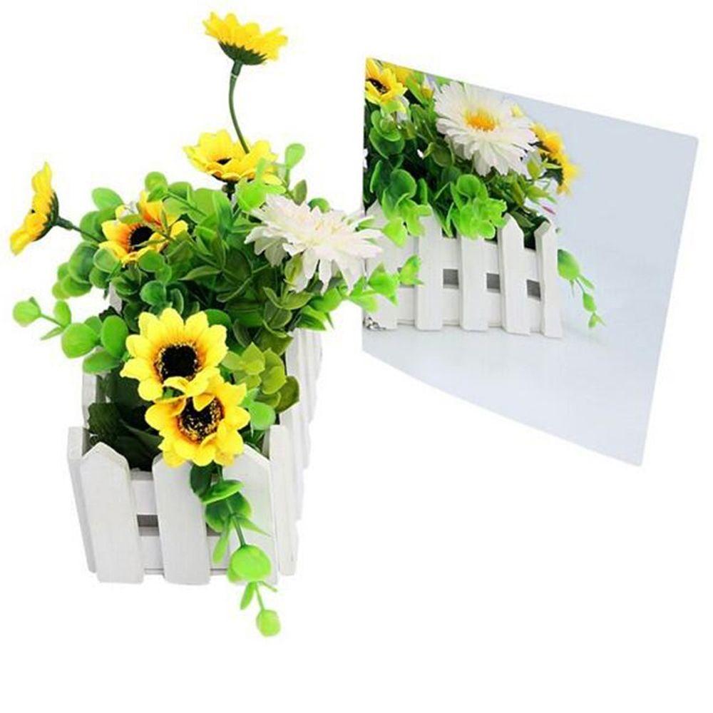 10pcs New Self-adhesive Mural DIY Decals Square Wall Tile Stickers Mirror Stickers