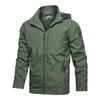 Mountaineering Men's Hooded Jacket Windproof Waterproof Jacket Casual Loose Jacket Outdoor Big Jacket Men