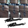 2pcs Car Back Seat Hook Multi-function Rear Seat Headrest Hanging Hook Umbrella Holder Seat Back Storage Interior Organizer