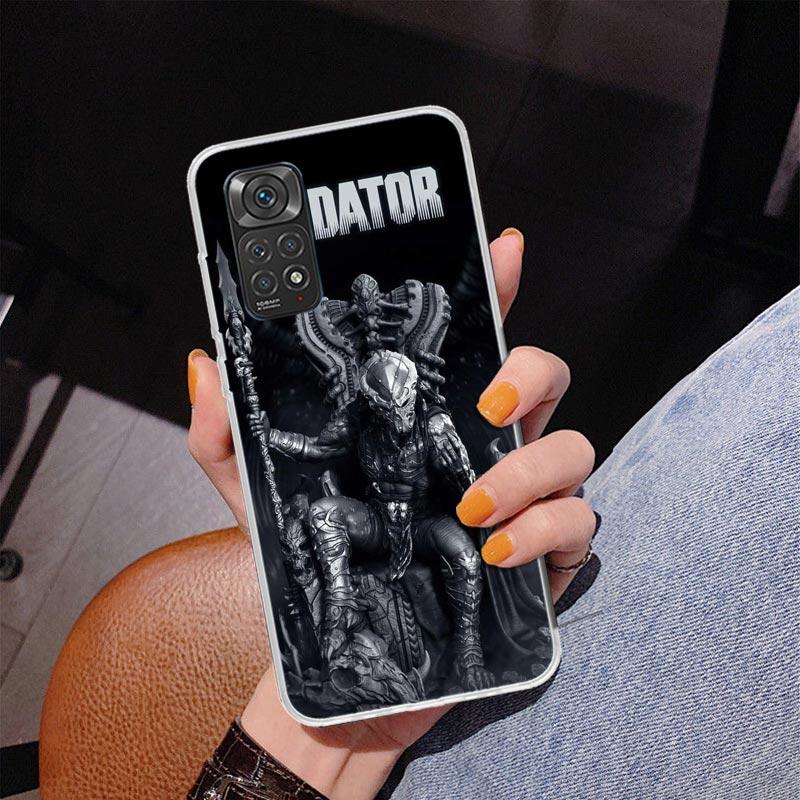 Раскрашенный чехол для телефона Alien Vs Predator для чехла для телефона для Xiaomi Redmi Note 15 14 14S 13 Pro Plus 12 12S 11S 11E 10S 10 11T 5G Uni