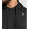 Gymshark Толстовка с капюшоном Heavy Duty Apparel черного цвета A7a4s Bb2j