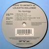 12inch Record LOVE TO INFINITY, LOLEATTA HOLLOWAY - No Apology HNO500712 House No. 1999 Germany Dance & Electronica Used