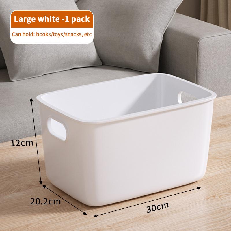 Настольный ящик для хранения, общежитие, мелочи, пластиковый ящик для хранения косметики, ванная комната, кухня, корзина для сортировки и хранения, контейнеры