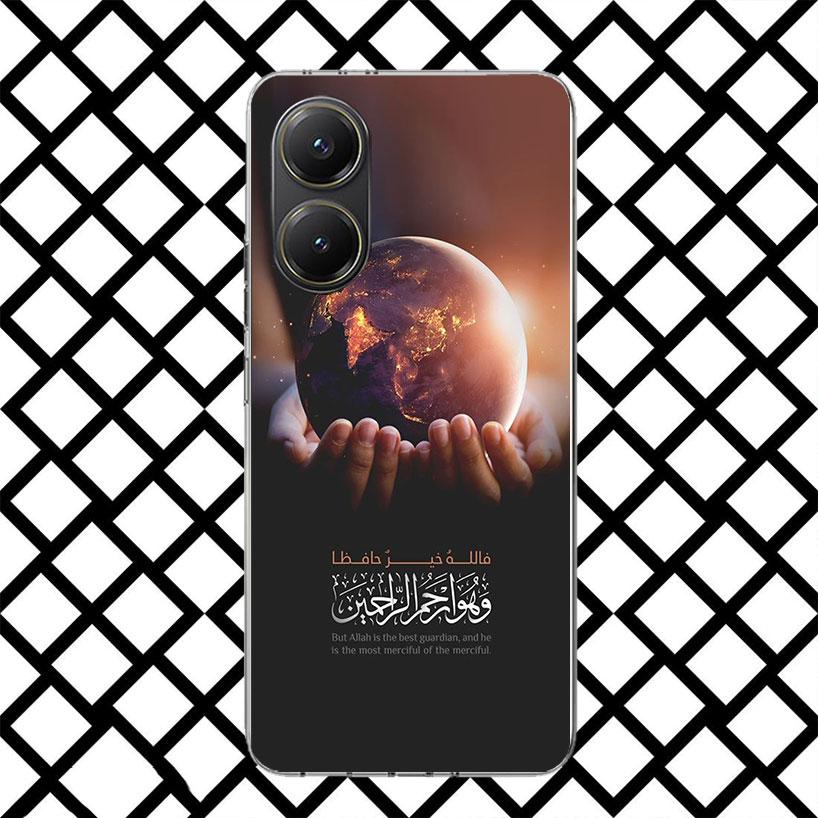 Мусульманский Ислам Бисмиллях Аллах Чехол для Телефона для Xiaomi Poco F7 Ultra X7 X6 X5 Pro X4 Gt M8 M7 Redmi 15 15C 13 13C 12 12C Мягкий Чехол