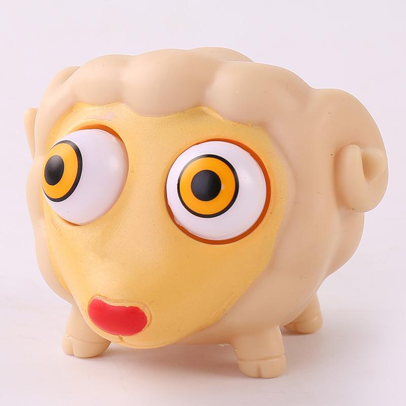 Мягкая игрушка в виде животного, милый антистрессовый мячик, сжимаемый подмигивающий кукла, игрушки Abraact, мягкие липкие игрушки для снятия стресса, забавный подарок J79