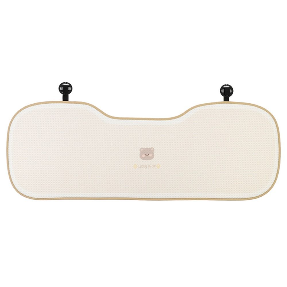 Защитный коврик Летняя дышащая подушка на сиденье Кролик узор Автомобильная подушка из ледяного шелка Автомобильные товары для интерьера