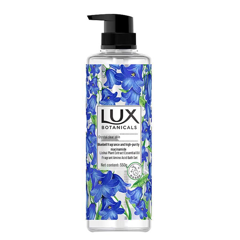 Lux Botanical Essential Oil Fragrance Shower Gel, Bluebell & Niacinamide