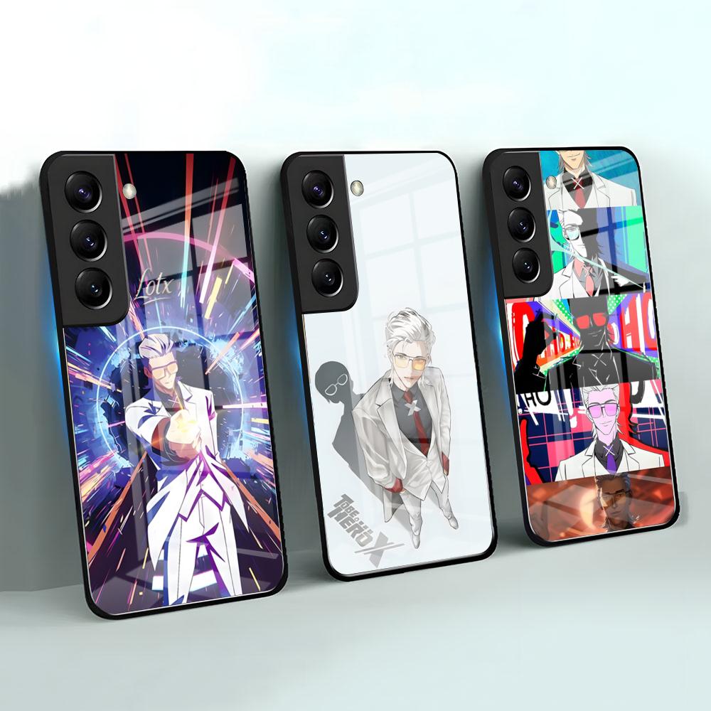 Китайская анимация To Be Hero X Чехол для телефона Samsung S26 S25 S24 FE S23 S22 S21 Plus S20 Ultra Note20Ultra Черная стеклянная крышка