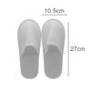1 Pair Men Disposable Slippers Portable Folding Travel Slipper Party Home Guest Indoor Slippers Unisex Closed Toe Shoes