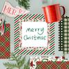 24Pcs/Set Double-Sided Merry Christmas Scrapbook Paper Christmas Flower Xmas Tree Elk Patterned Paper Green Red Decorative Craft Paper