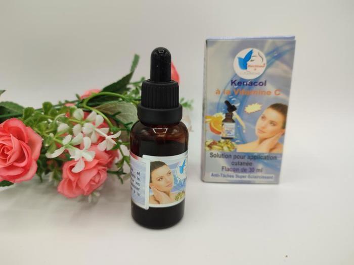 Sérum Éclaircissant - KENACOL - Glutathione - Vitamine C - 30 Ml - Sans Parabène