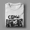 Men T-Shirts Cyndi Lauper Singer Tour Fashion 100% Cotton Tee Short Sleeve She's So Unusual T Shirts Crew Neck merch Summer