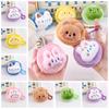 Mini Cartoon Plush Coin Purse Cute Lipstick Storage Bag Durable Headphone Bag Travel