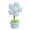 LED Flower Lamp Flicker Free Soft Lighting Eye Protection Compact Size Flowerpot Night Lamp Desktop Decoration