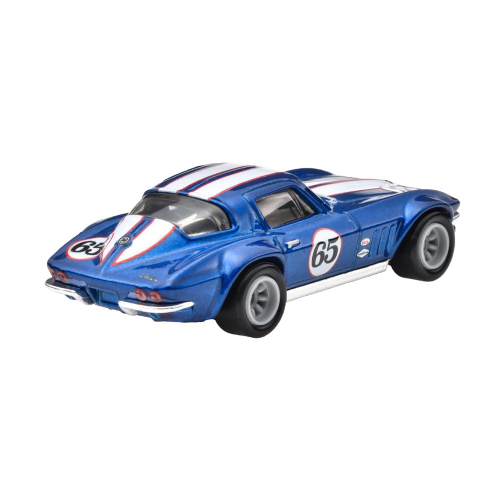 Hot Wheels Premium 2 Pack COPO Corvette Coupe игрушечная мини-машинка для детей от 3 лет и старше HRR80 '69 Corvette/Custom "Stingray" синяя/золотистая