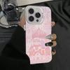 Новогодний розовый замок Фейерверк Чехол для Samsung Galaxy S24 S23 S22 S21 Ultra Plus S20 FE A14 A34 A13 A23 A33 A54 A53 A52